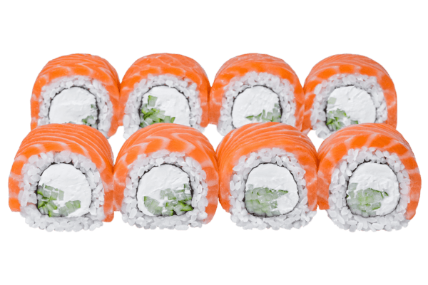 Роли Філадельфія з лососем Ебоші суші в Буковелі