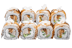 Роли Філадельфія з вугром від шефа Ебоші суші в Буковелі