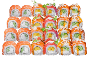 Мега сет від Ебоші суші в Буковелі