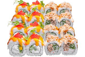 Сет на Двох Ебоші суші в Буковелі