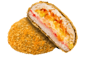 Суші бургер зі свіжим лососем від Ебоші суші в Буковелі