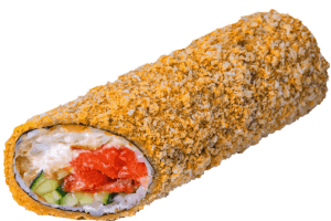 Суші шаурма з копченим лососем XL в Ебоші суші в Буковелі