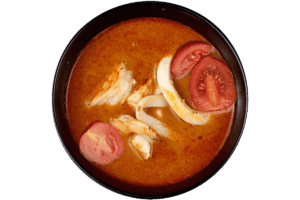 том ям з морепродуктами від Ебоші суші в Буковелі