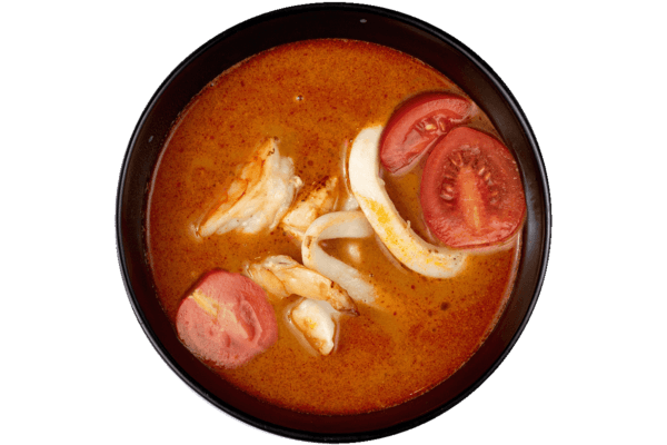 том ям з морепродуктами від Ебоші суші в Буковелі