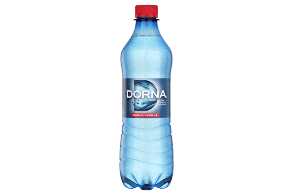 Вода Дорна газована в Ебоші суші Буковель