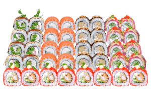 Сет Пʼять філадельфій від Шефа в Ебоші суші Буковель