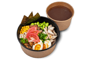 Максі рамен з куркою в Ебоші суші Буковель