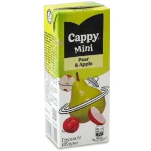 Сік Cappy груша та яблуко в Ебоші суші Буковель